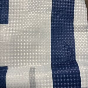 Fabric Shower Curtain 60x72 Inches Geometric Cloth Shower Curtain